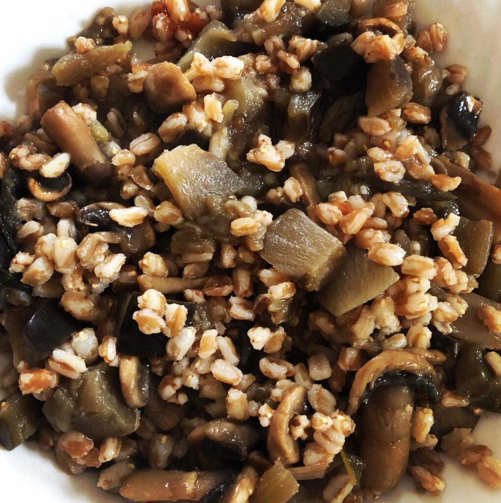 Farro con verdure