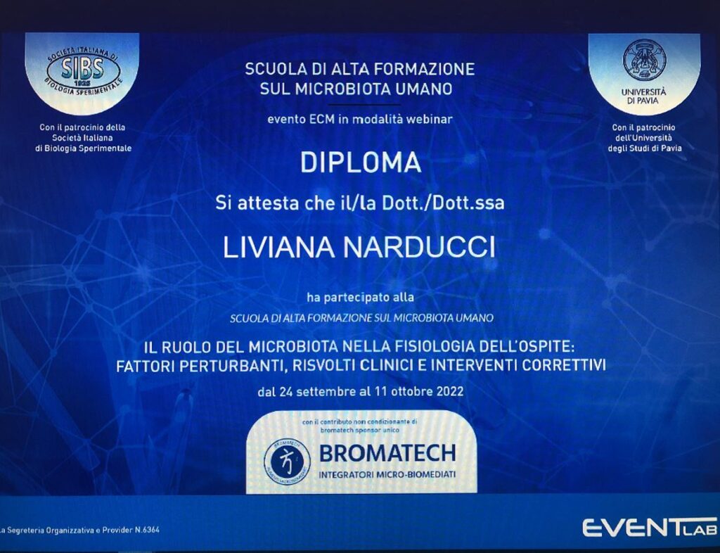 Scuola di altaformazione sul Microbiota umano
